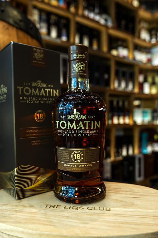 Tomatin 18, Oloroso Sherry Casks 46%abv 70cl