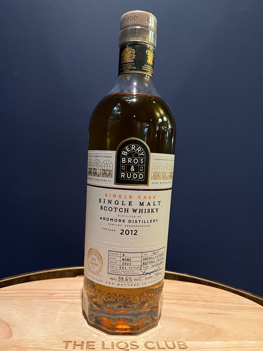 Ardmore 2012 Berry Bros. (70cl, 59.6%ABV)