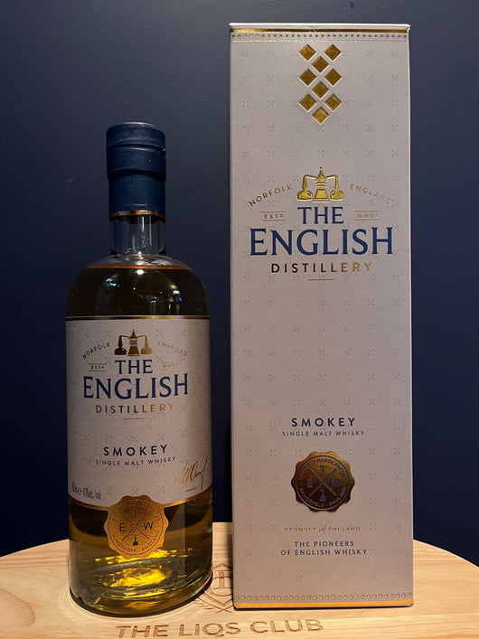 The English Distillery ' Smokey' Single Malt Whisky 43%abv 70cl