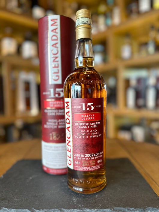 Glencadam 15 Year Old 2007 Reserva de Jerez Whisky (70cl, 46%)