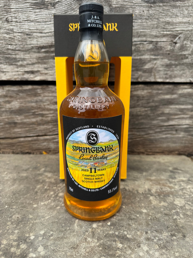 Springbank Local Barley 11 Year Old (70cl, 53.1%ABV) – Liquid Gold