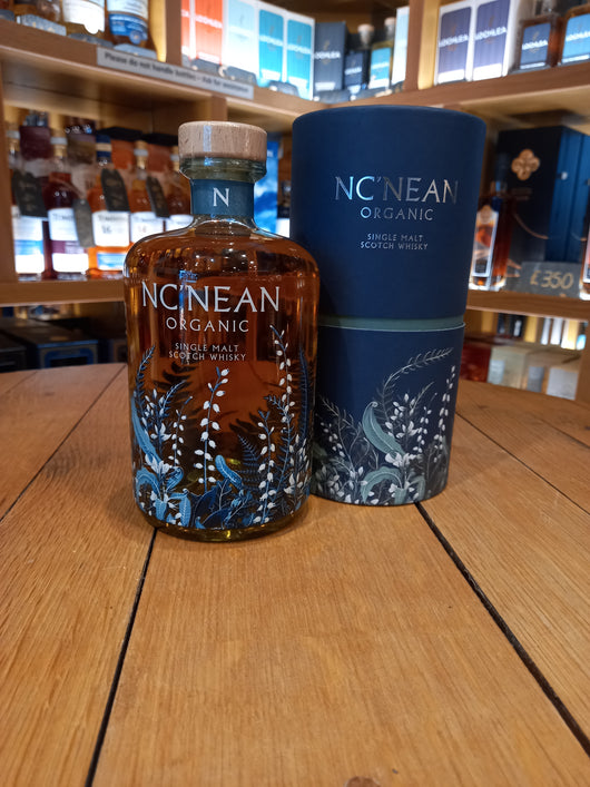 Nc'nean organic single malt 46% abv 70cl non-chill filtered / natural colour / vegan friendly / gluten fre
