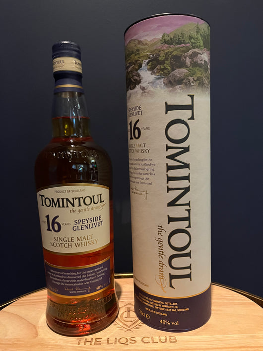 Tomintoul 16yr. old 40%abv. 70cl