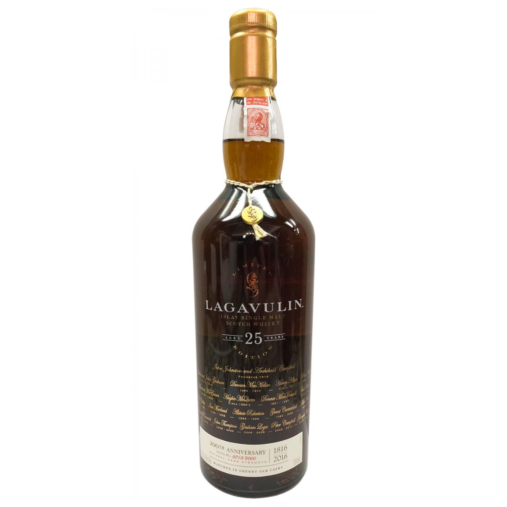 Lagavulin 25 200th Anniversary Release (70cl, 51.7%ABV) – Liquid