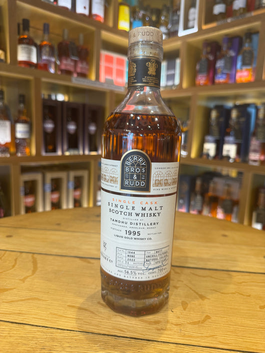 Tamdhu 1995 Berry Bros. Liquid Gold Whisky Co. bottling (70cl, 54.5%ABV)