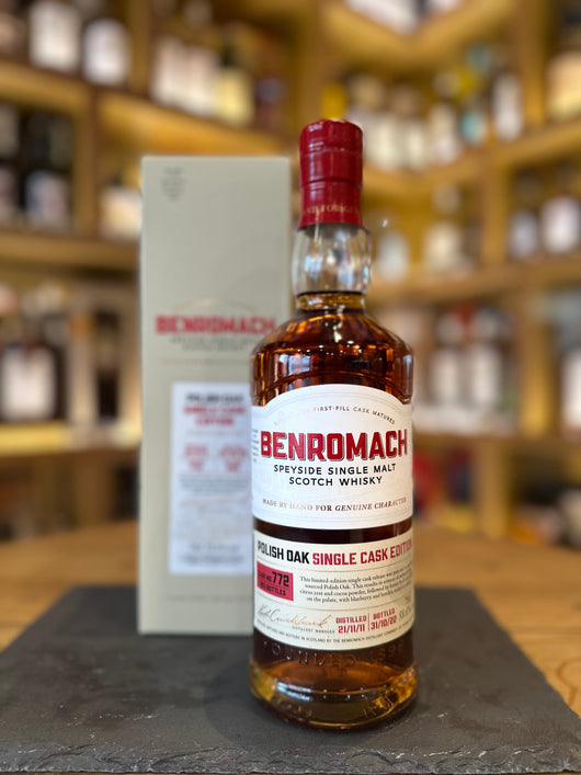 Benromach Polish Oak Cask 772 (70cl, 58.6%)