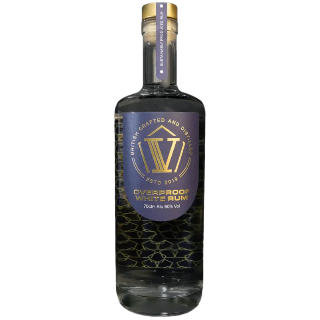 V Rum Overproof White Rum (70cl, 60%ABV) – Liquid Gold Whisky Co.