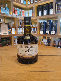 El Dorado 15yr. old Rum (70cl, 40%ABV)