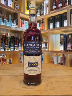 Glencadam Single Cask  2005 Port Pipe (70cl,59%ABV)