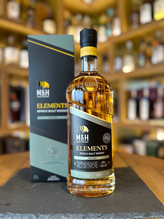 Milk & Honey Elements Series - Peated Cask Whisky (70cl, 46%)
