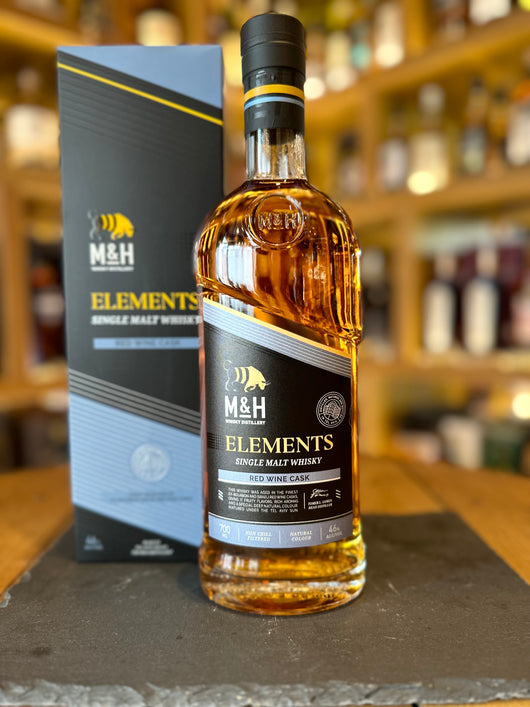 Milk & Honey Elements Series - Red Wine Cask Whisky (70cl, 46%)