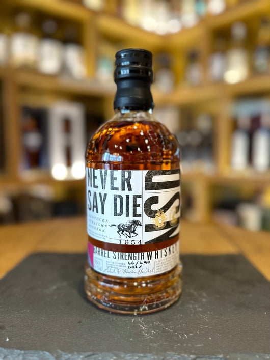 Never Say Die High Rye Bourbon (70cl, 54.6%)