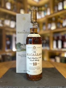 Macallan - Single Highland Malt (Old Bottling) 10 year old Whisky (70cl,40%)