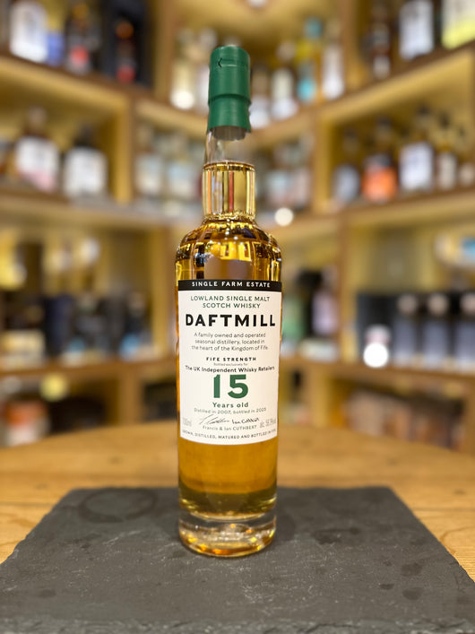 Daftmill 15 Year Old 2007 Fife Strength Whisky (70cl, 56.3%)