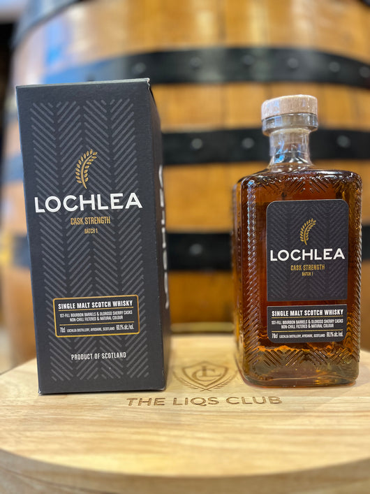 Lochlea Cask Strength  Batch 1  60.1%abv  70cl