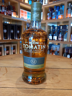 Tomatin 12 bourbon and sherry casks  (70cl, 43%ABV)