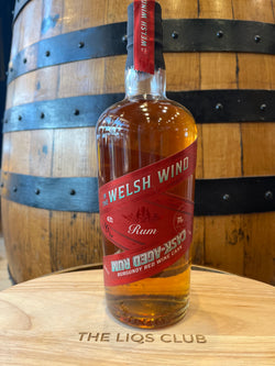 Welsh Wind Burgundy Cask Aged Rum.  43%abv.  70cl