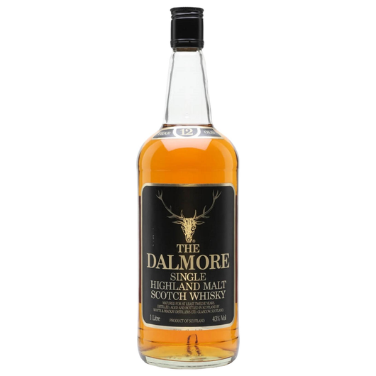 The Dalmore   12 yr   1980's   43%abv   1ltr