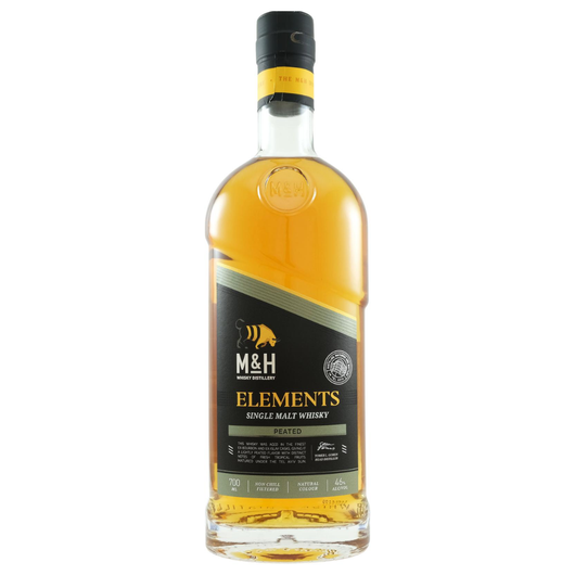 Milk & Honey Elements Series - Peated Cask Whisky (70cl, 46%ABV)