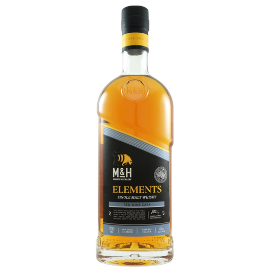 Milk & Honey Elements Series - Red Wine Cask Whisky (70cl, 46%ABV)