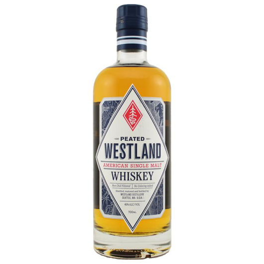 Westland Peated American Single Malt (70cl, 46%ABV)