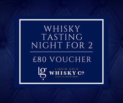 Whisky Tasting Night for 2 - £80 Voucher