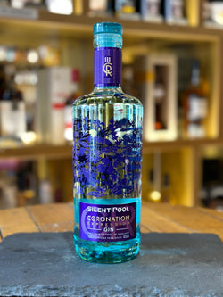 Silent Pool Gin Celebration of King Charles lll Coronation.  (70cl, 43%)