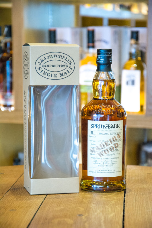 Springbank Madeira Wood 11 year old Whisky Front